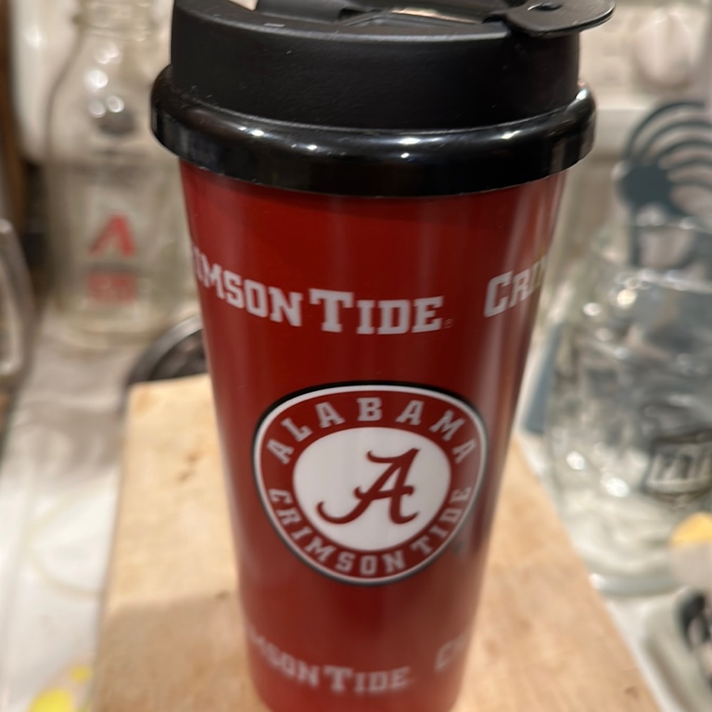 NWOT Alabama Crimson Tide Travel Cup